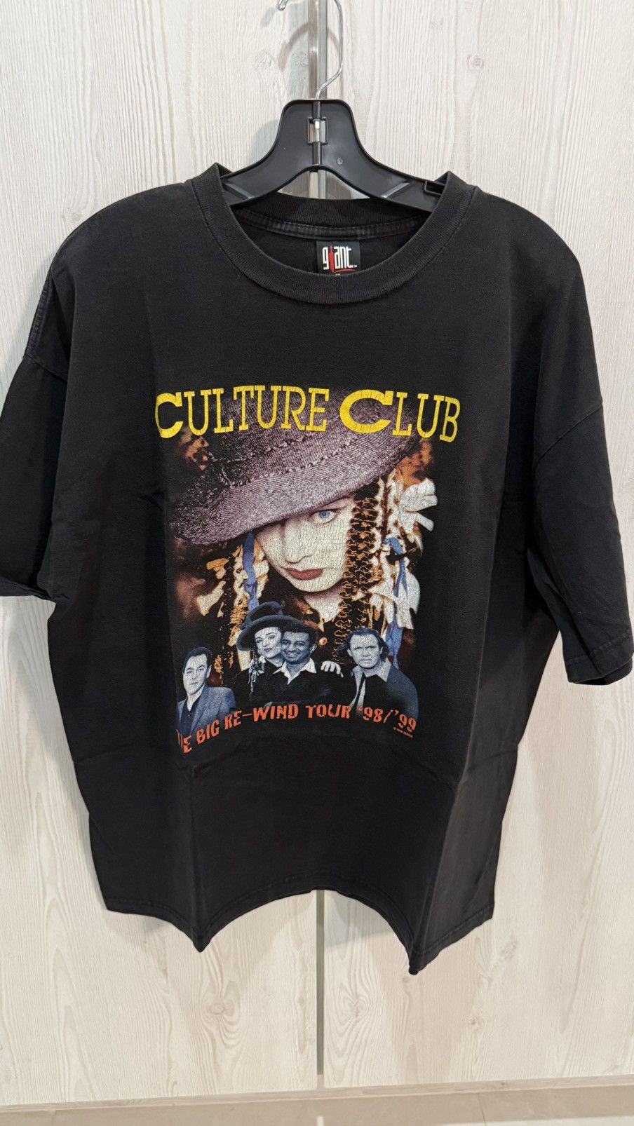 Band Tees 1998 Culture Club “The Big Re-Wind Tour ‘98/‘99 Tee size XL Size US XL / EU 56 / 4 - 1 Thumbnail