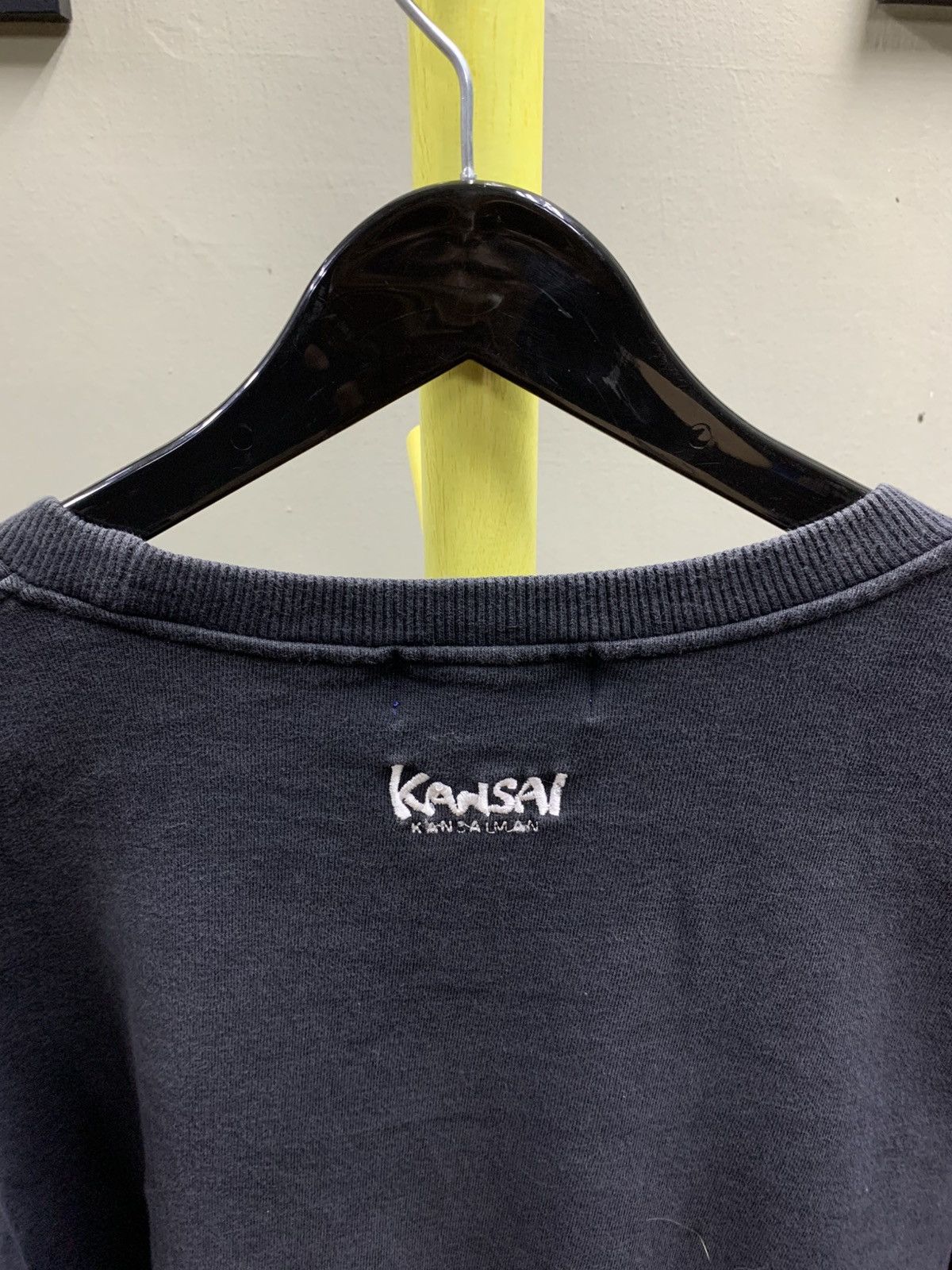Kansai Yamamoto KANSAI MAN SPELLOUT ICONIC LOGO SWEATSHIRT Size US L / EU 52-54 / 3 - 8 Thumbnail