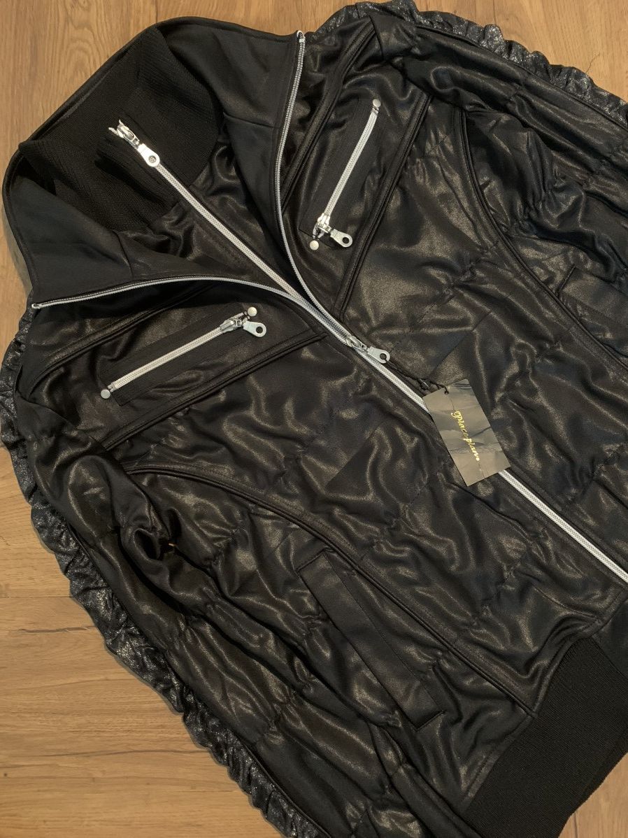 Ekam 🖤 BLACK FRIDAY🖤 Place Plan • jacket waxed wrinkled vikei Size US L / EU 52-54 / 3 - 5 Thumbnail