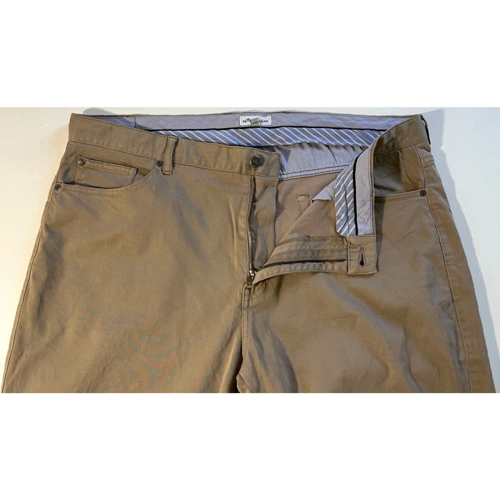 Peter Millar Peter Millar Men’s Ultimate Sateen Five-Pocket Pants Shirt? Size US 40 / EU 56 - 6 Thumbnail