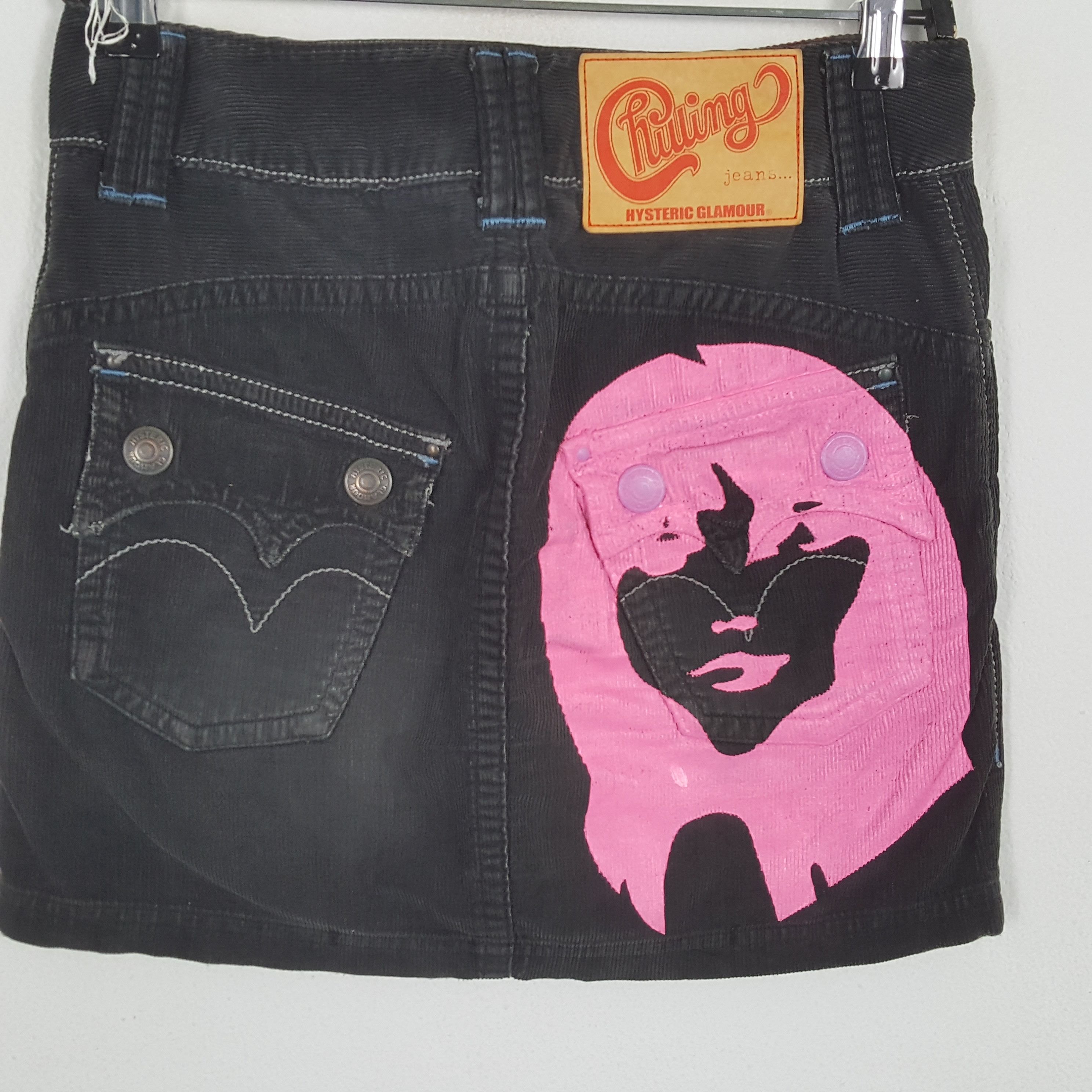 Hysteric Glamour HYSTERIC GLAMOUR Japanese Brand Custom Art Skirt Size 28" / US 6 / IT 42 - 2 Thumbnail