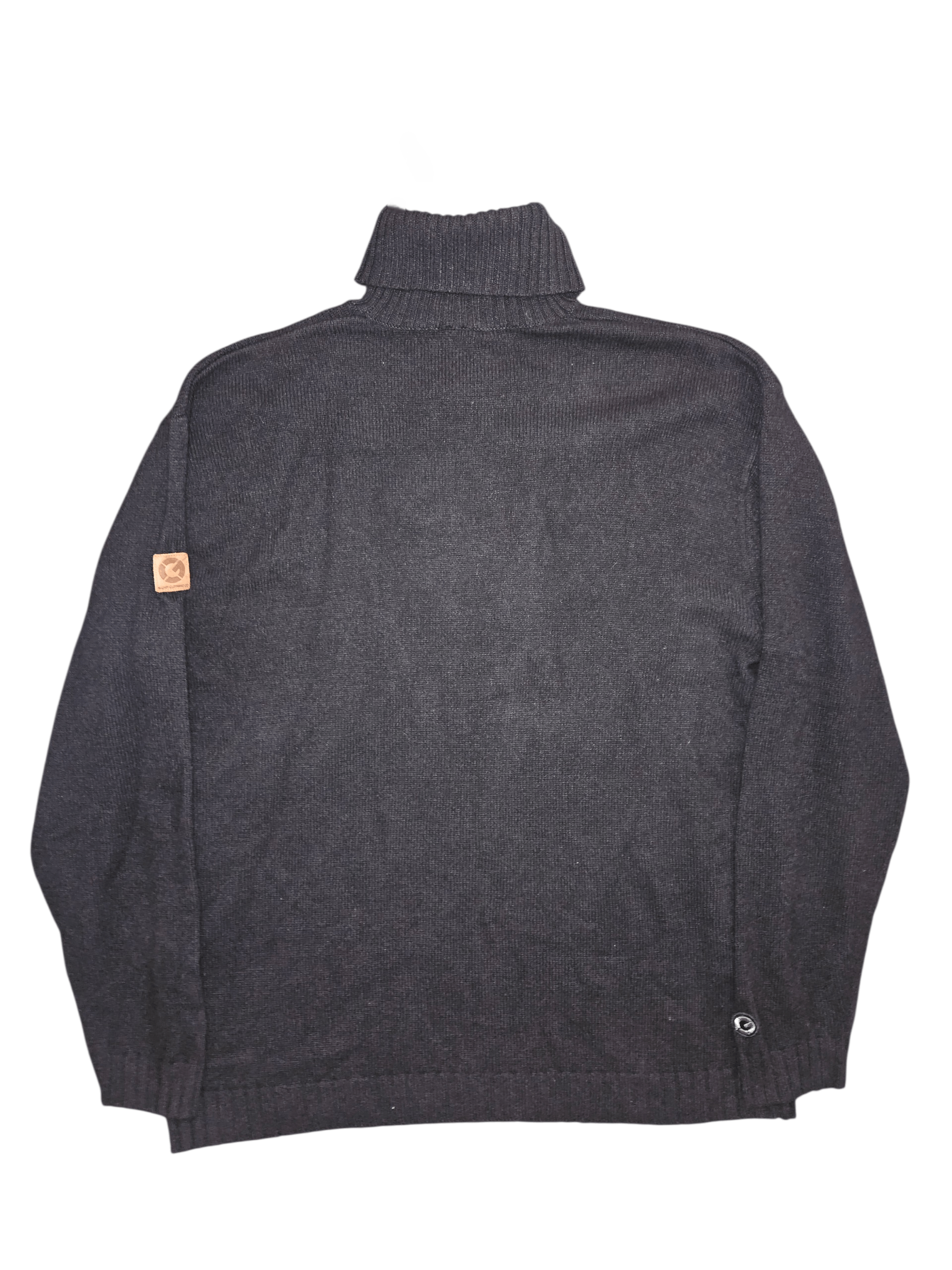 G-Unit Vintage Mens G-Unit Lambswool Black Turtleneck Sweater 2XL Size US XXL / EU 58 / 5 - 2 Thumbnail