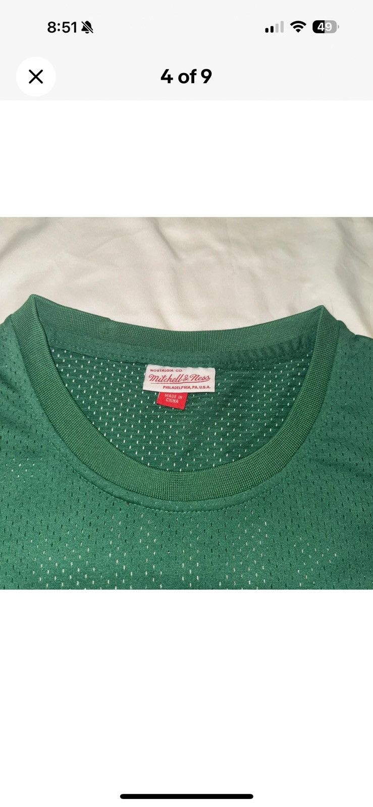 Mitchell & Ness Mitchell Ness Jayson Tatum Boston Celtics NBA Jersey Men XL Size US XL / EU 56 / 4 - 4 Thumbnail