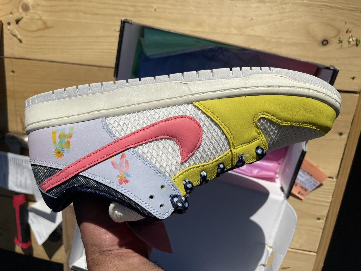 Nike Nike Dunk low “Be True” Xavier Schipani Size US 12 / EU 45 - 11 Thumbnail