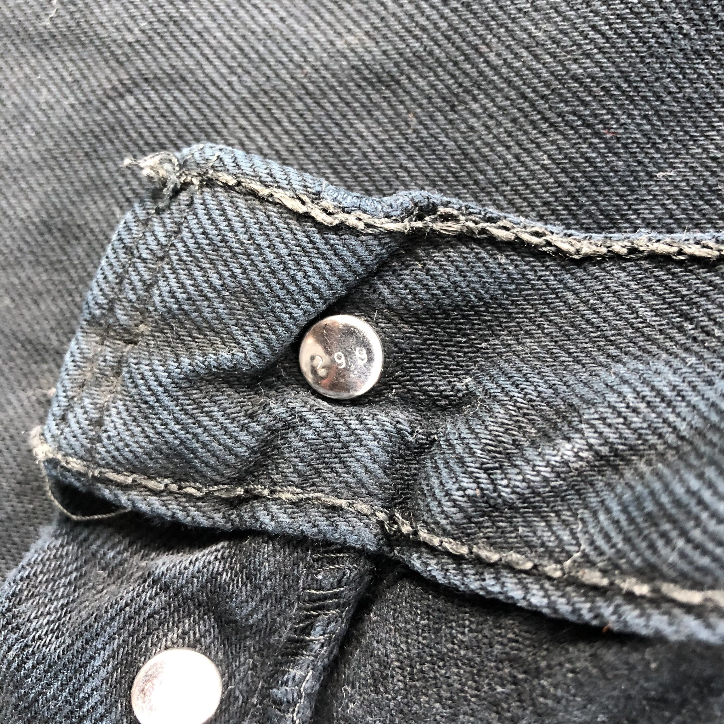 Levi's Vintage Ripped 90s Levis 501 Jeans-JM1600 Size US 34 / EU 50 - 10 Thumbnail