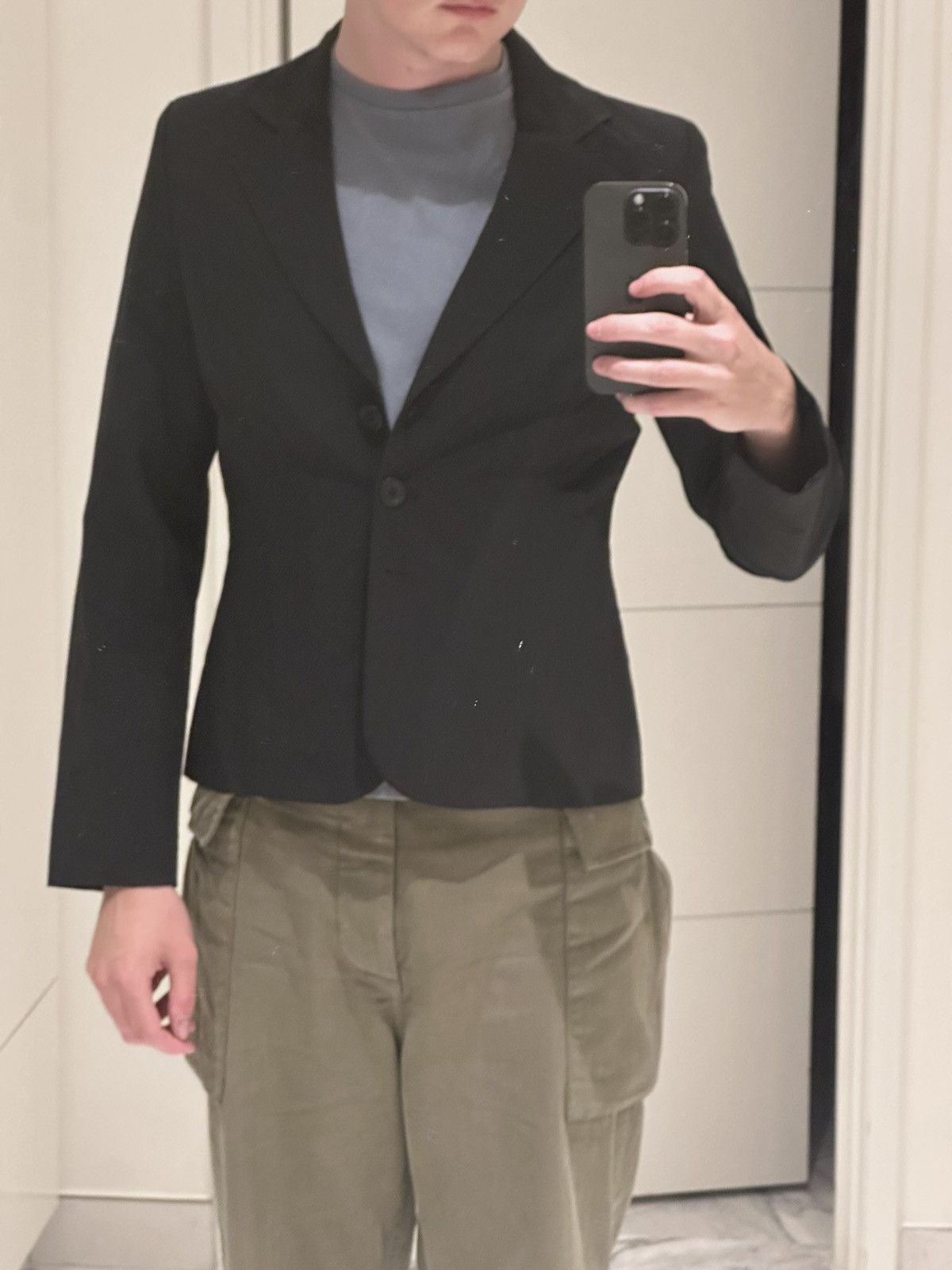 Yves Saint Laurent Yves Saint Laurent Vintage Blazer (S) Size 46S - 1 Thumbnail
