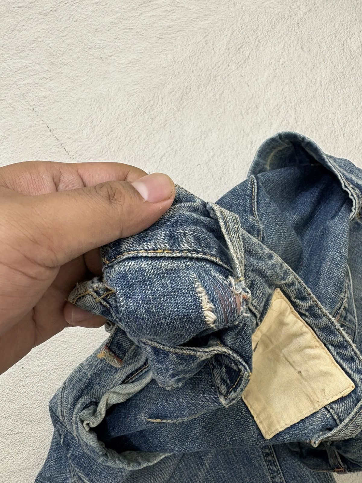 Number (N)ine 2000s johnbull japan Baggy flared denim y2k style Size US 32 / EU 48 - 7 Thumbnail