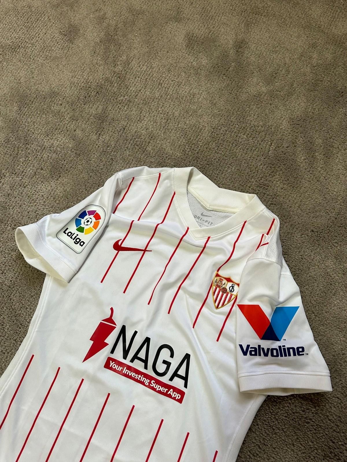 Nike Nike Acuna #19 2018-19 SEVILLA Football Shirt Soccer Jersey Size US M / EU 48-50 / 2 - 4 Thumbnail