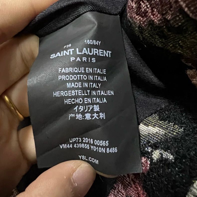 Yves Saint Laurent saint Laurent Floral full print jacket 2501-Nextarrow Size XS / US 0-2 / IT 36-38 - 3 Thumbnail