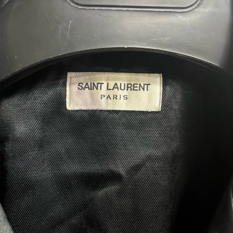 Saint Laurent Paris saint Laurent parisCropped Biker Jacket in Black with Zip Size US M / EU 48-50 / 2 - 5 Thumbnail