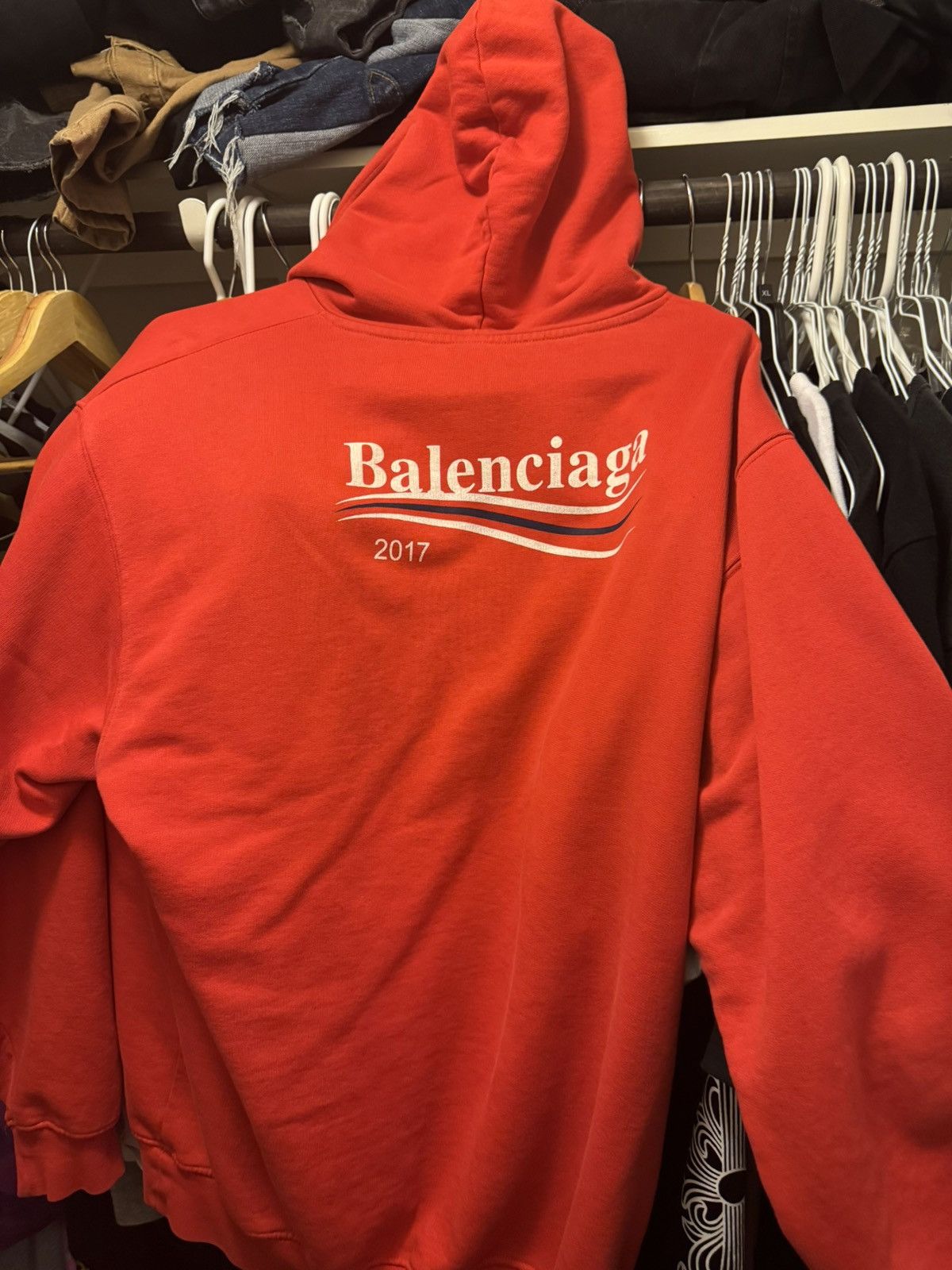 Balenciaga Balenciaga political campaign hoodie Size US L / EU 52-54 / 3 - 2 Thumbnail