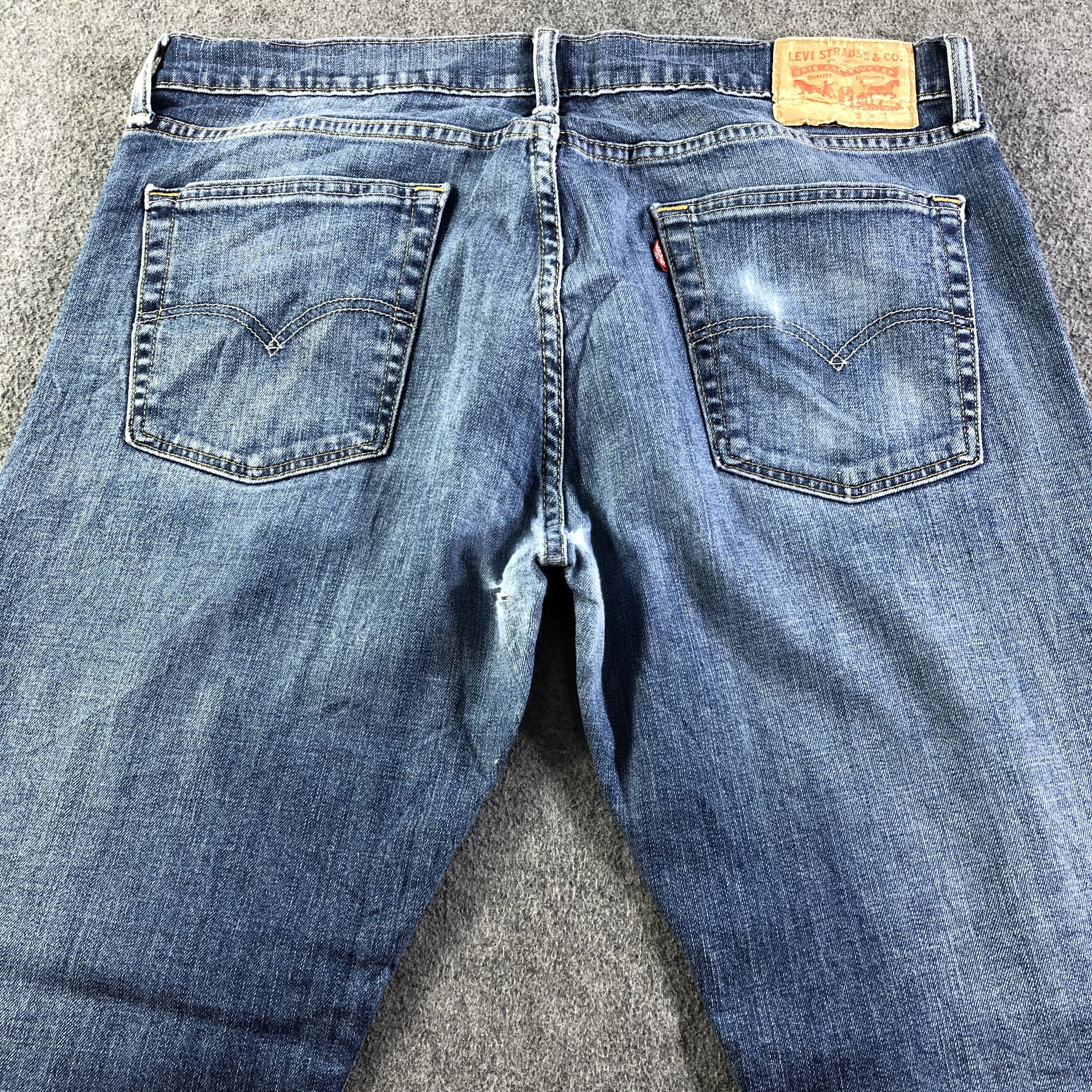 Levi's Vintage Blue Wash Levis 514 Jeans-J4142 Size US 37 - 4 Thumbnail