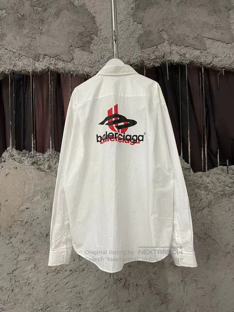 Balenciaga Balenciaga Black Red 3B Print Shirt. Size US S / EU 44-46 / 1 - 1 Thumbnail