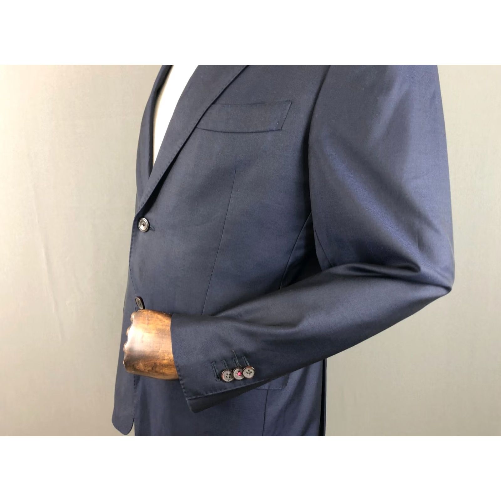Suitsupply Suitsupply Blazer Wool Single-Breasted Dark Blue Men Size 44L - 6 Thumbnail