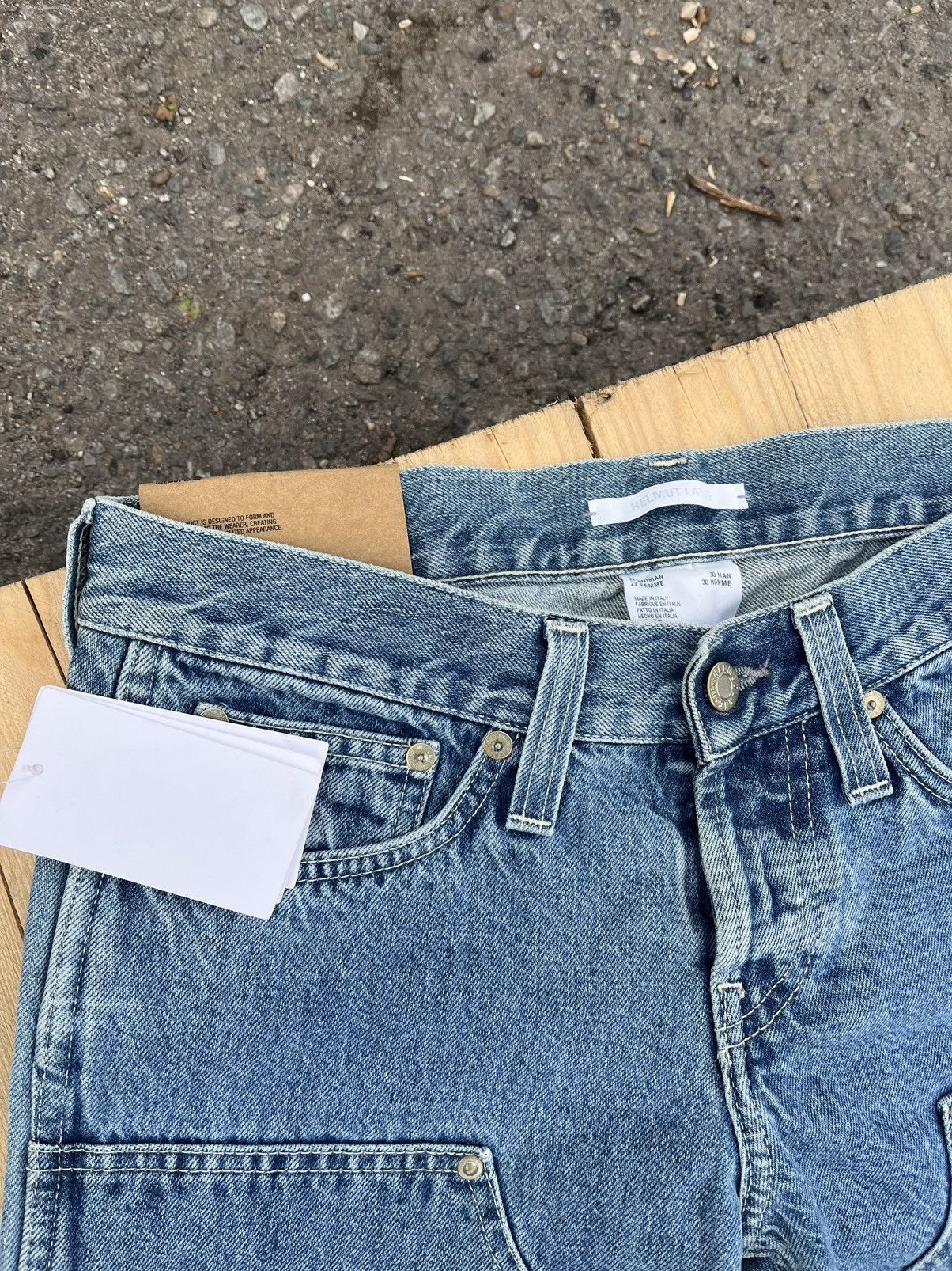 Helmut Lang HELMUT LANG CARPENTER JEANS Size 27" / US 4 / IT 40 - 5 Thumbnail