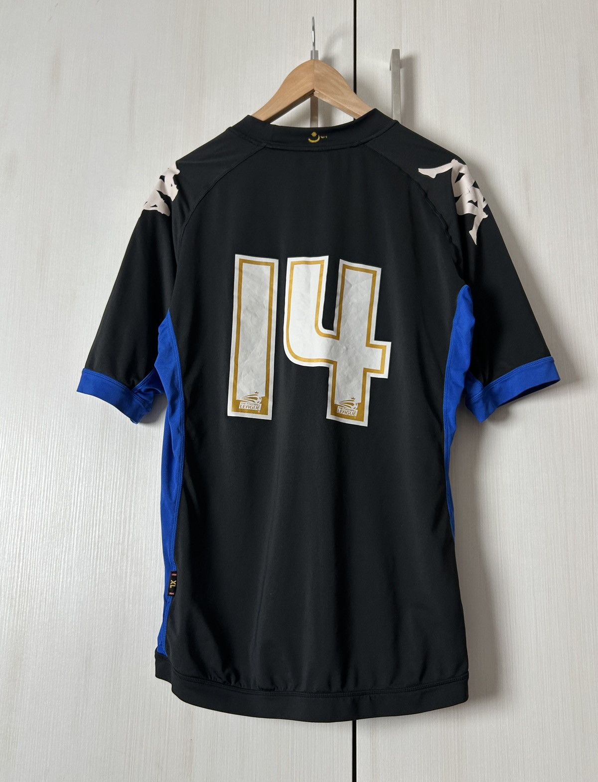 Kappa Vintage Kappa Portsmouth Fc jersey black mens size Xl Size US XL / EU 56 / 4 - 2 Thumbnail
