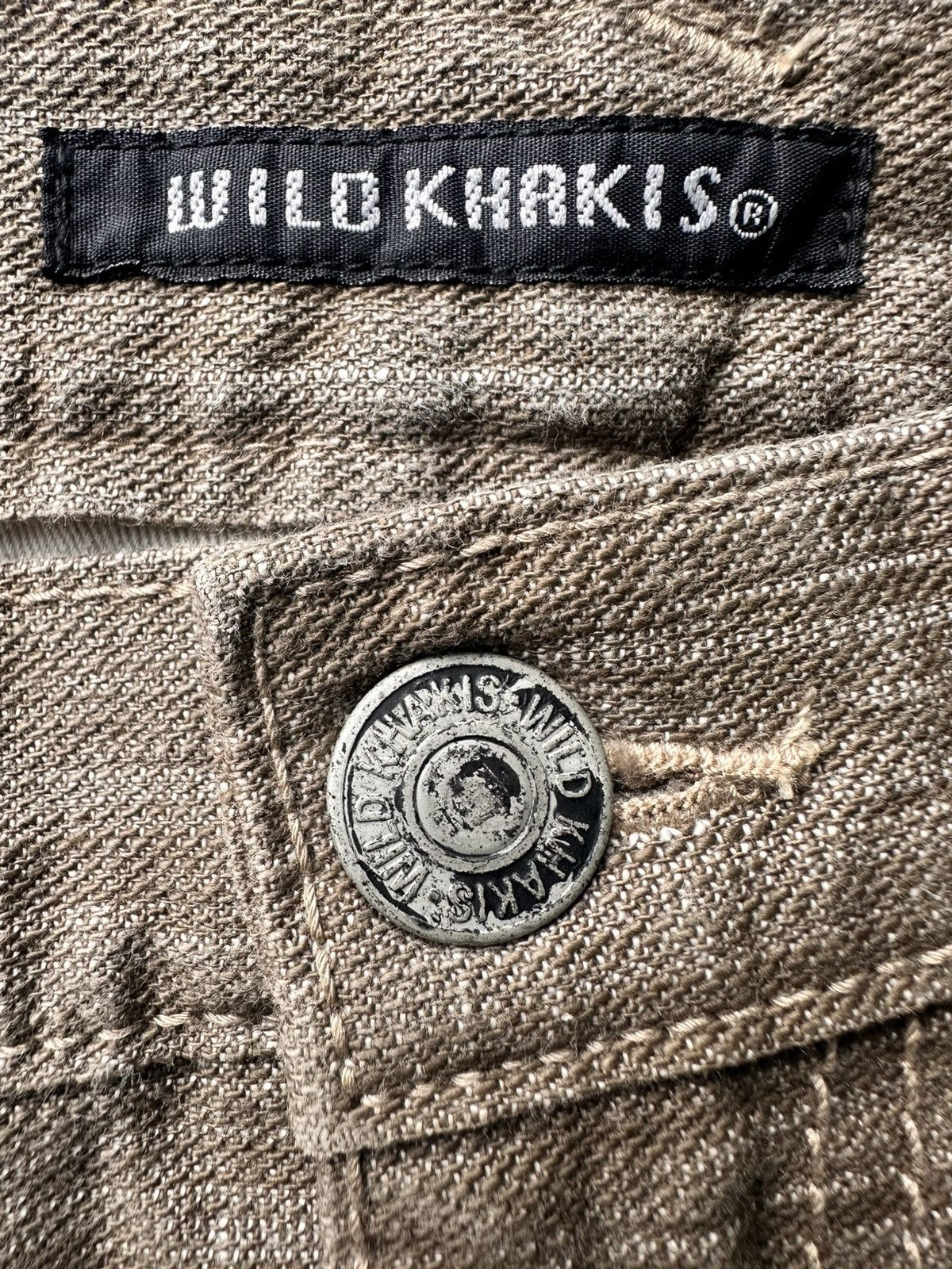 If Six Was Nine × Japanese Brand Wild Khakis Jeans Pants Size US 31 - 5 Thumbnail