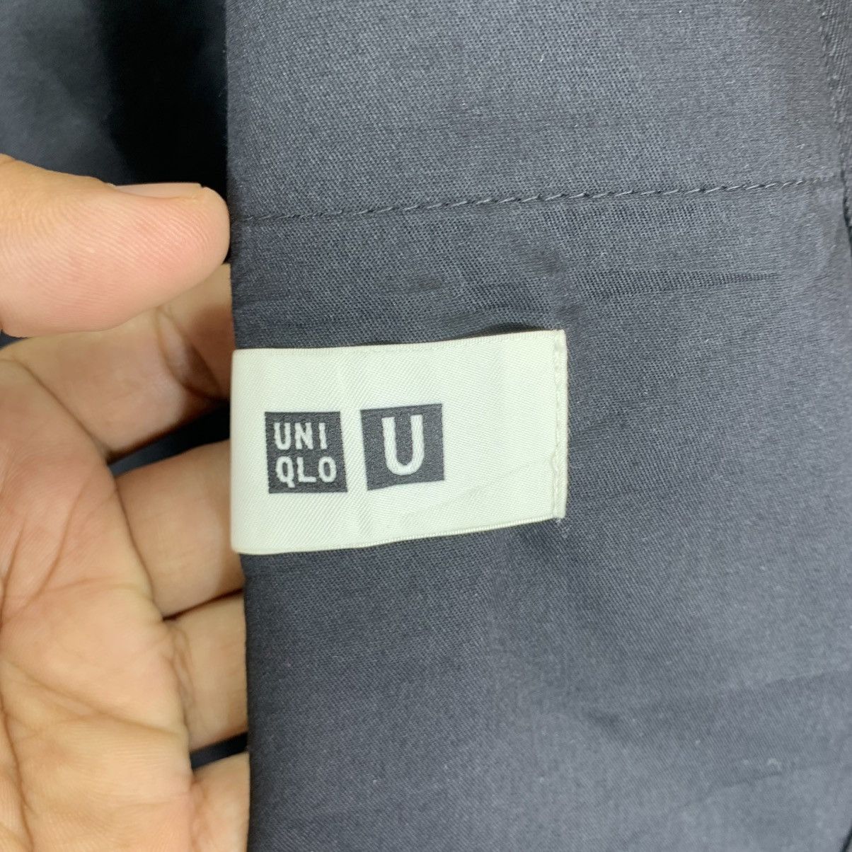 Lemaire × Uniqlo VINTAGE UNIQLO U BLACK OVERCOAT BUTTON JACKET Size US XL / EU 56 / 4 - 8 Thumbnail