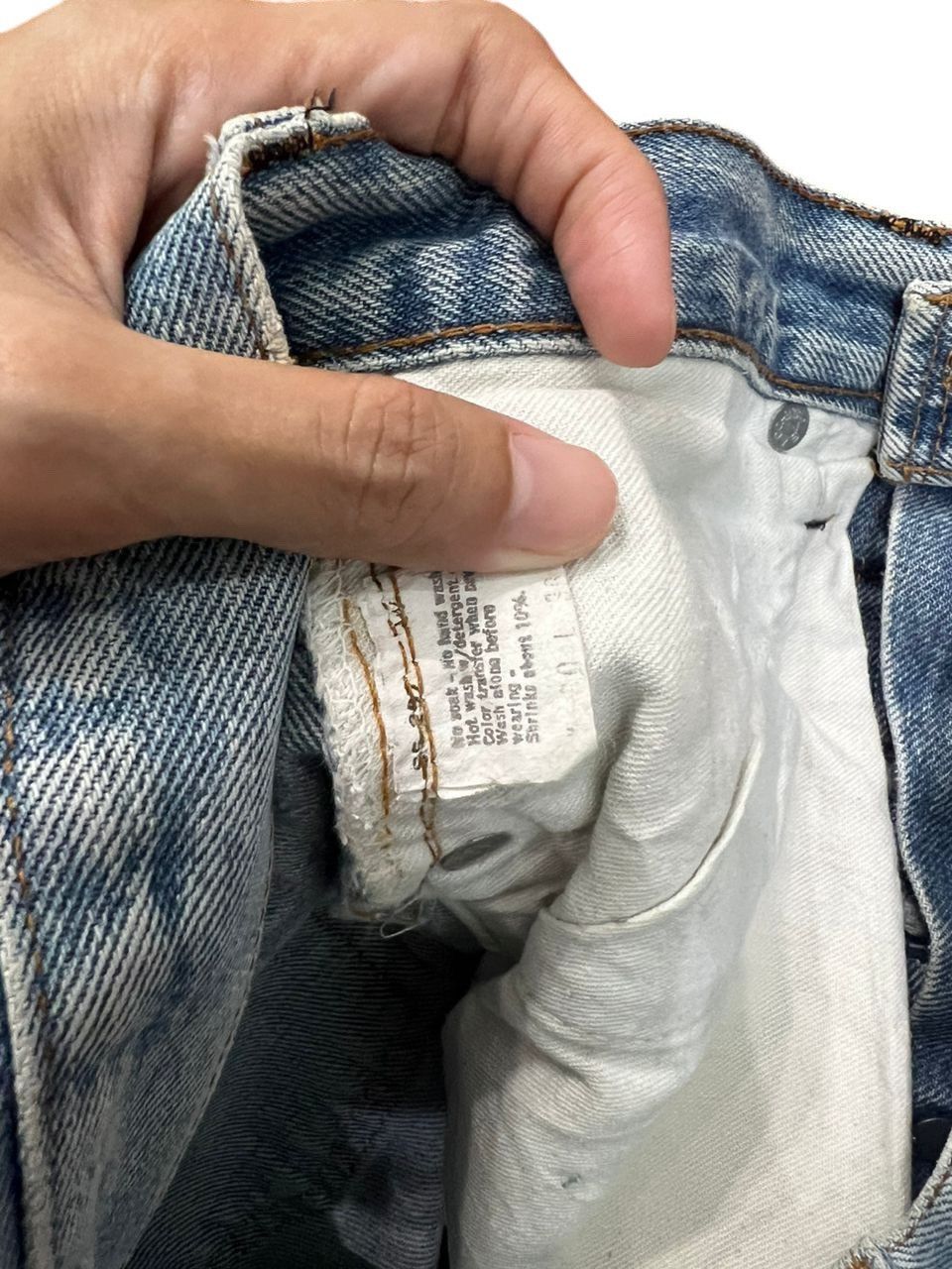 Levi's × Vintage Vintage 1980s Levis 501 Redline Top Button 524 Size US 29 - 11 Thumbnail