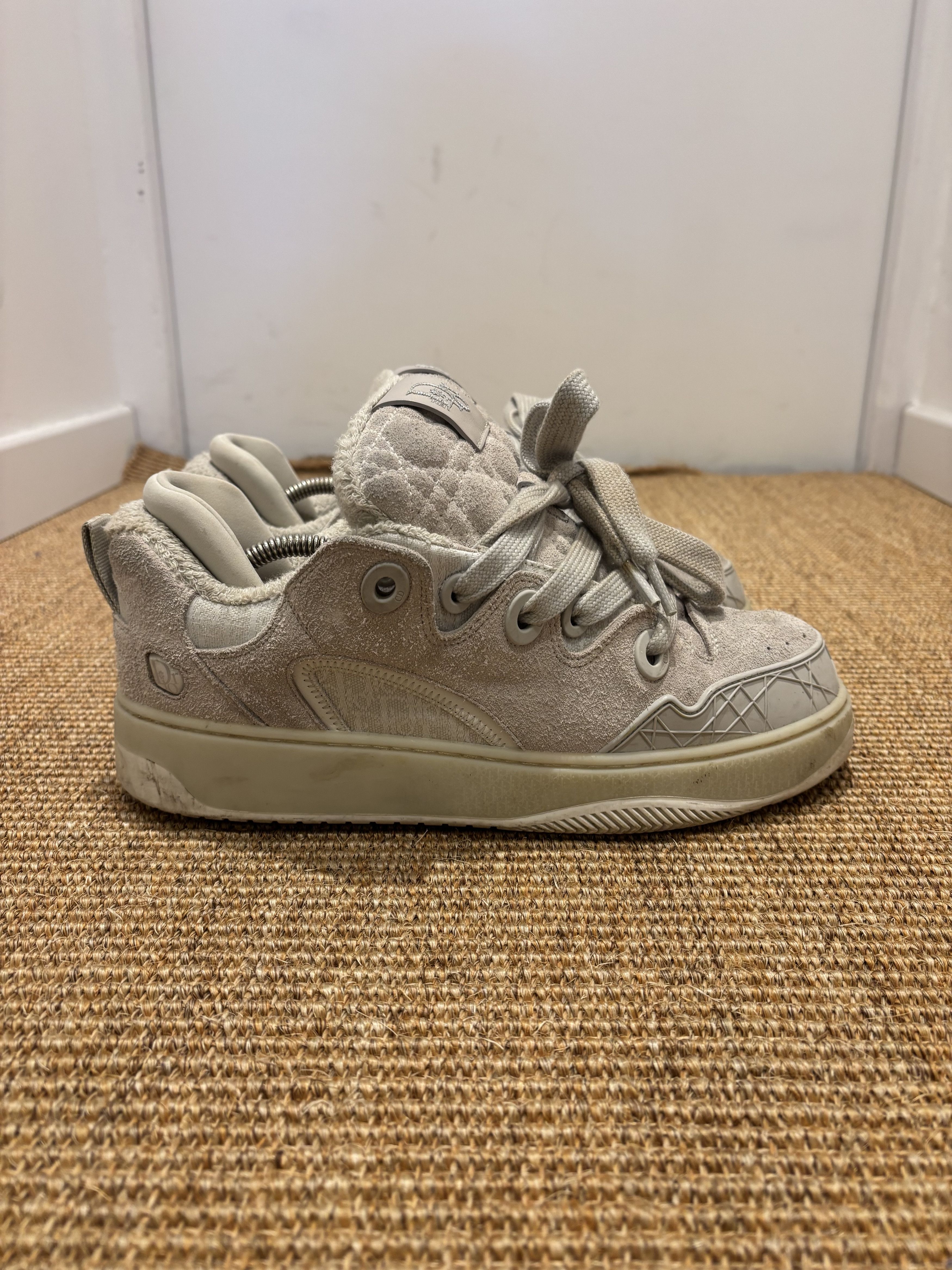 Dior Basket de luxe Dior B9S skater ERL daim crème en tbe Size US 9 / EU 42 - 5 Thumbnail