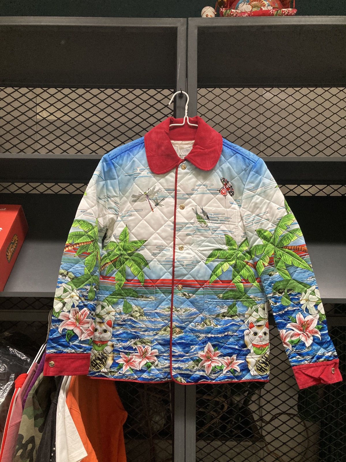 Casablanca CASABLANCA TABLE TENNIS CLUB SUNRISE PRINTED HUNTING JACKET Size US S / EU 44-46 / 1 - 5 Thumbnail
