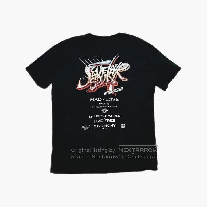 Givenchy Givenchy SS23 Men's Letter Print Short-Sleeve T-Shirt. Size US S / EU 44-46 / 1 - 3 Thumbnail