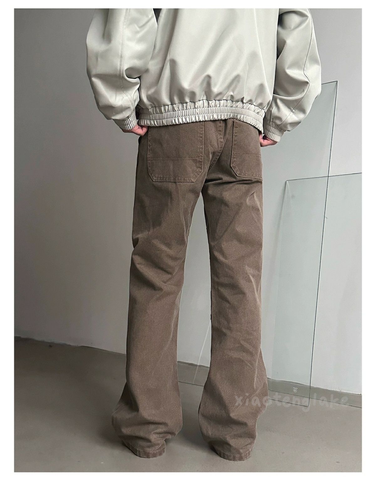Designer × Japanese Brand × Vintage washed faded patchwork yuppie punk bootcut jeans Size US 30 / EU 46 - 2 Thumbnail