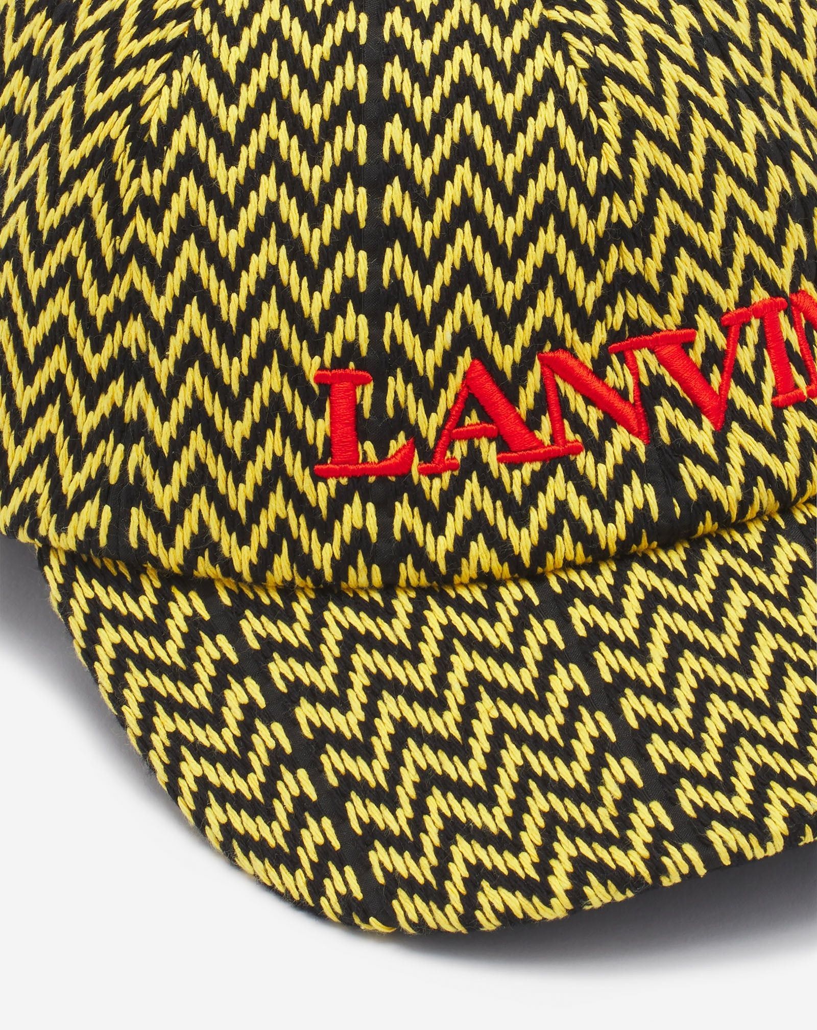Lanvin o1mle0825 Size: 58cm Curb Cotton Cap / Hat in Multicolor Size ONE SIZE - 4 Thumbnail