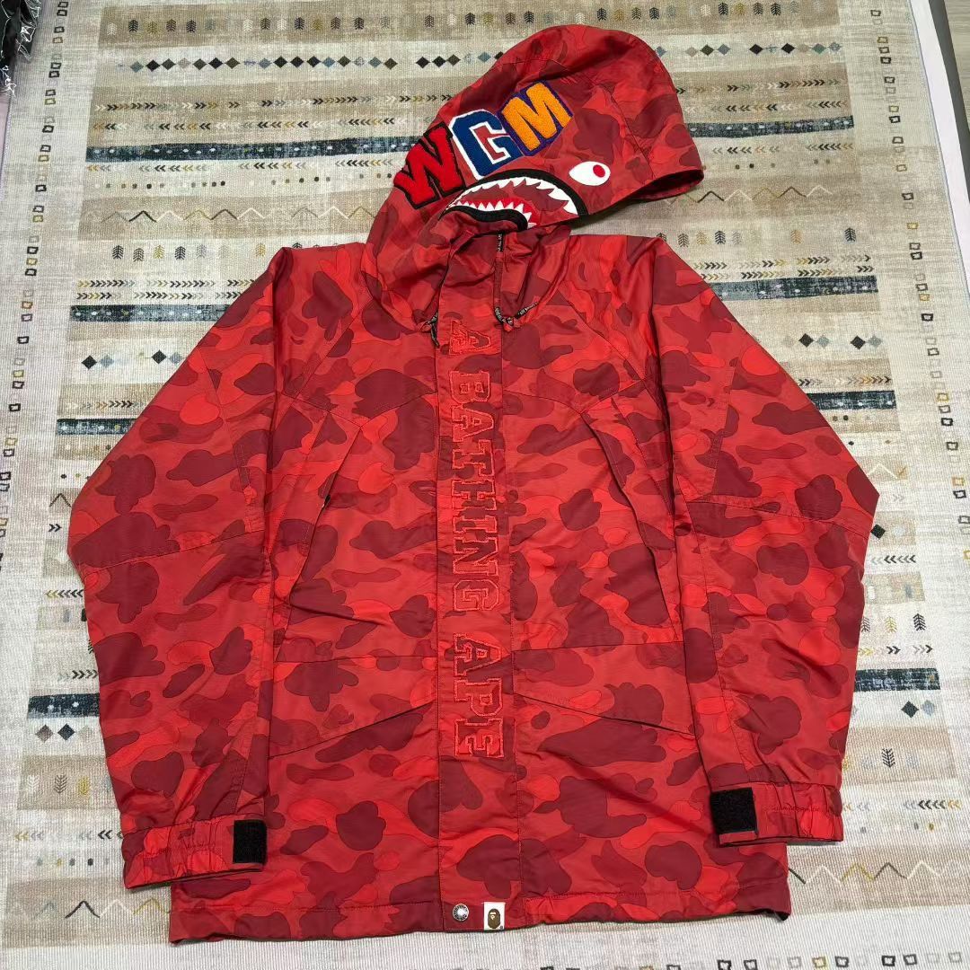 Bape BAPE CAMO SHARK JACKET Size US L / EU 52-54 / 3 - 1 Thumbnail