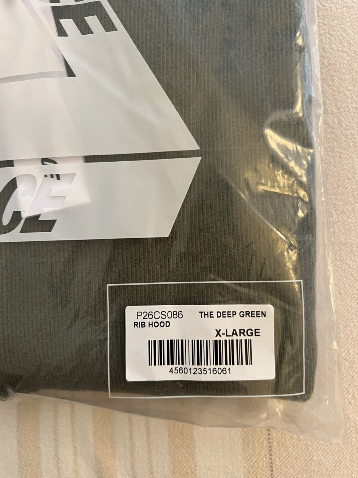 Palace Palace Rib Hood Hoodie Hooded Sweatshirt Deep Green Size XL Size US XL / EU 56 / 4 - 5 Thumbnail