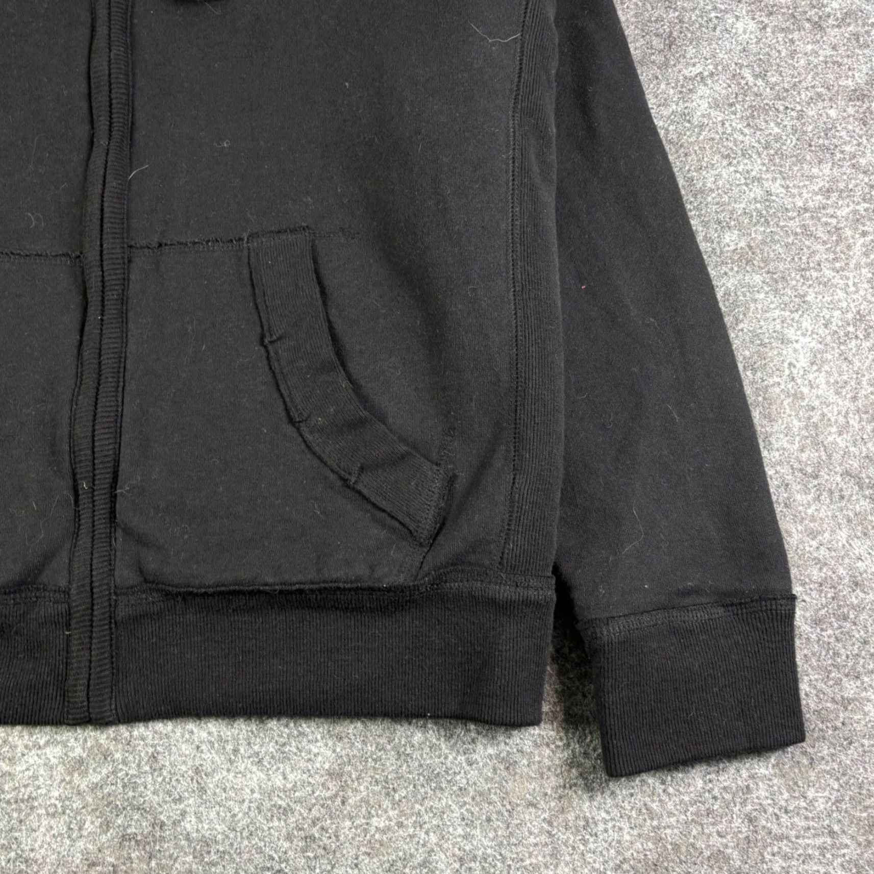 Aeropostale Aeropostale Hoodie Full Zip Sherpa Lined Black Medium Fleece Jacket Men Series College Outdoor Logo Zipper Pockets Graphic Print Size US M / EU 48-50 / 2 - 7 Thumbnail