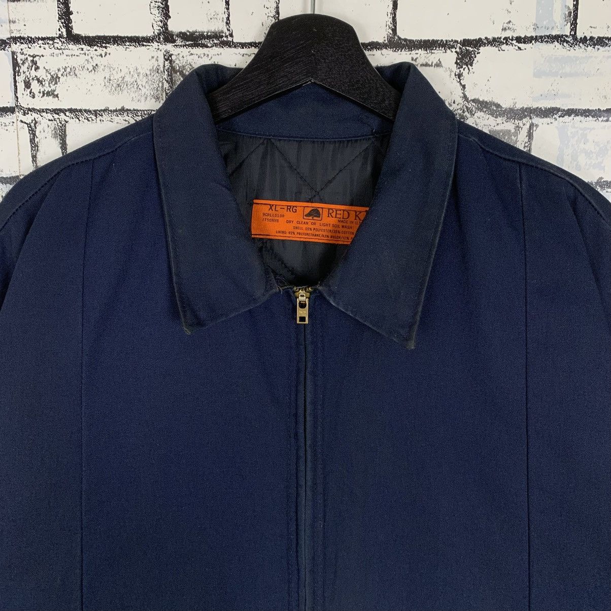 Designer × Vintage Vintage Red Cap Worker Jacket Size XL Size US XL / EU 56 / 4 - 2 Thumbnail