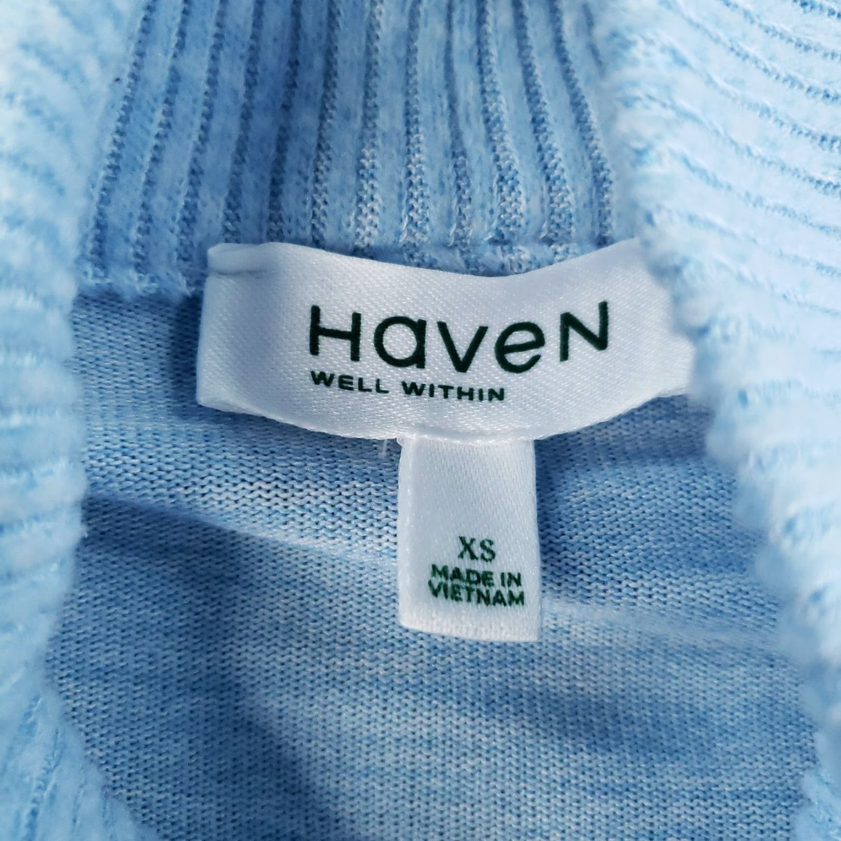 Vintage Haven Well Within Cardigan Women XS Blue Open Front Soft Pockets Stretch Size XS / US 0-2 / IT 36-38 - 5 Thumbnail