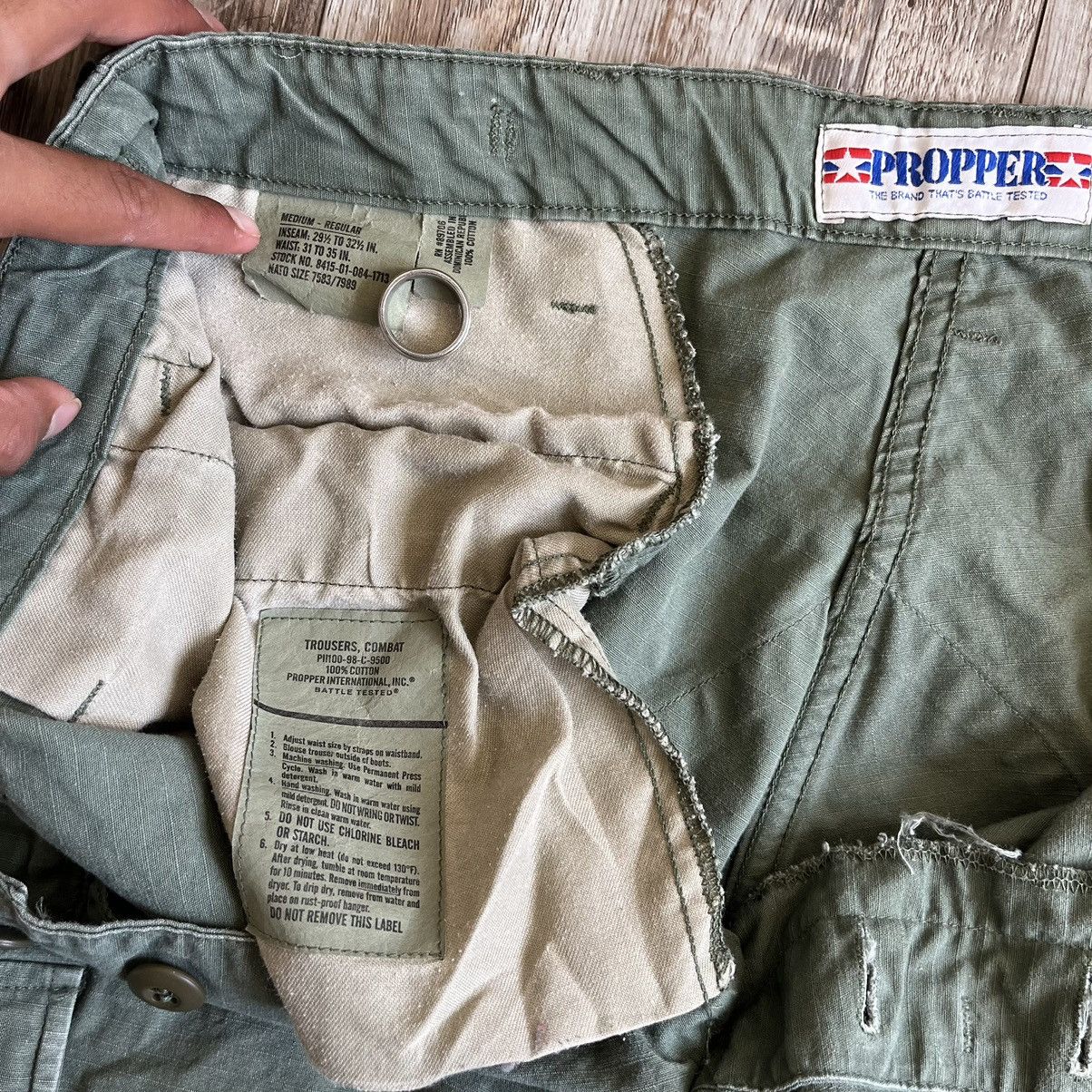 Vintage Vintage 70s cargo Military pants Size US 33 - 10 Thumbnail