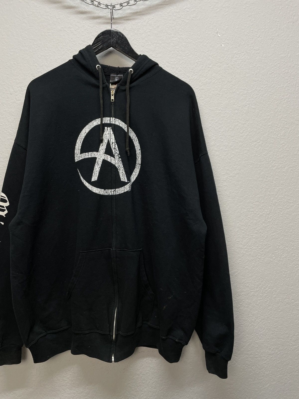 Band Tees × Vintage Vintage Y2K Criss Angel Mind Freack 2005 Zip Hoodie Size US XL / EU 56 / 4 - 3 Thumbnail