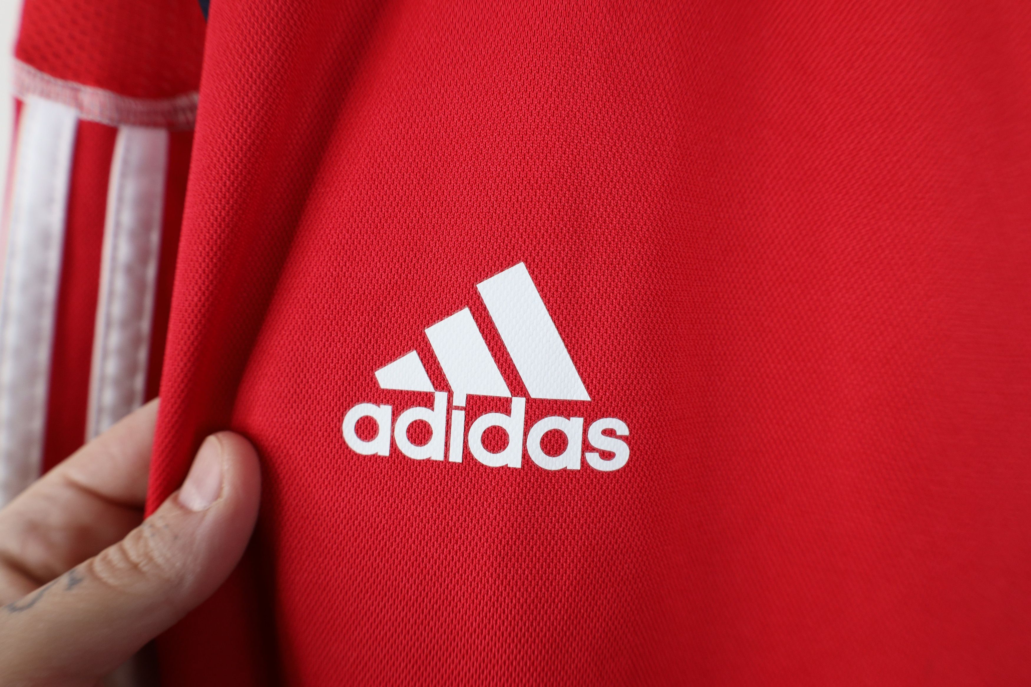 Adidas Adidas New York Red Bull Soccer Jersey Training T-Shirt Size US XXL / EU 58 / 5 - 5 Thumbnail