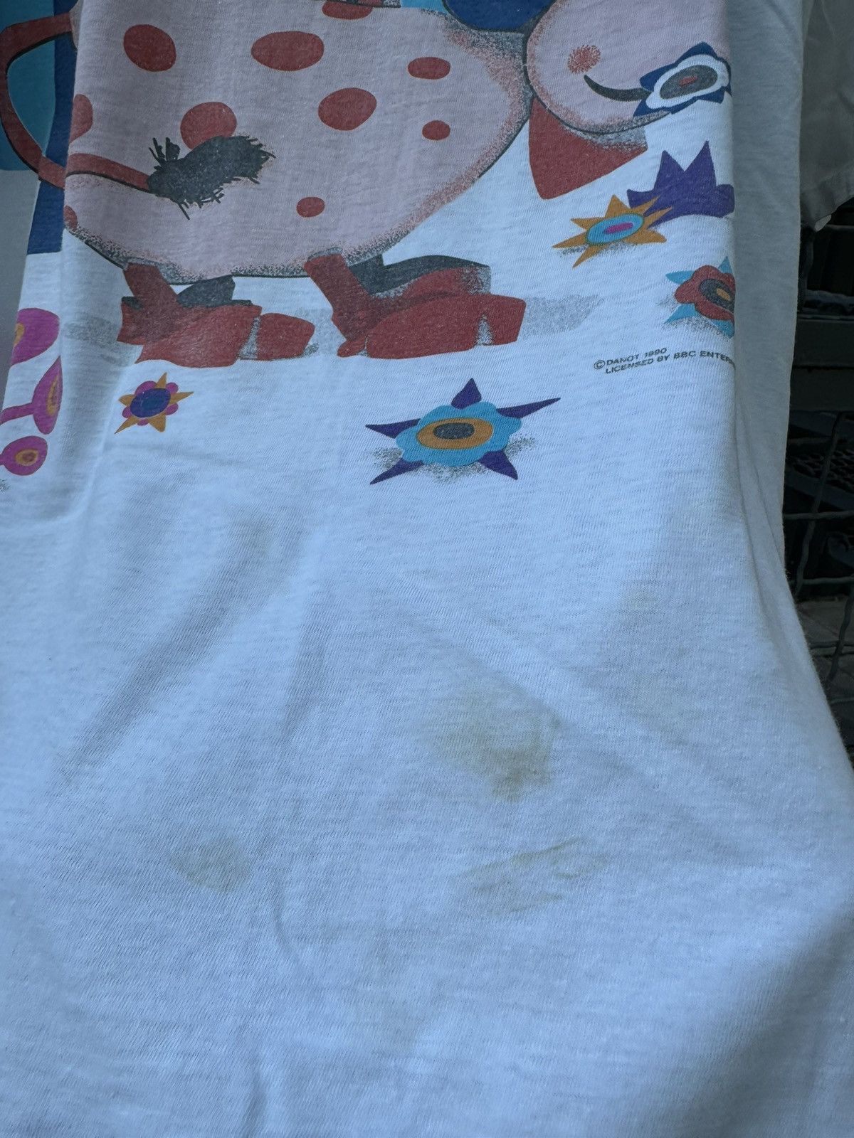 Band Tees × Vintage Vintage 1990 Danot Art Pig Lsd T Shirt Y2k Size US XL / EU 56 / 4 - 6 Thumbnail