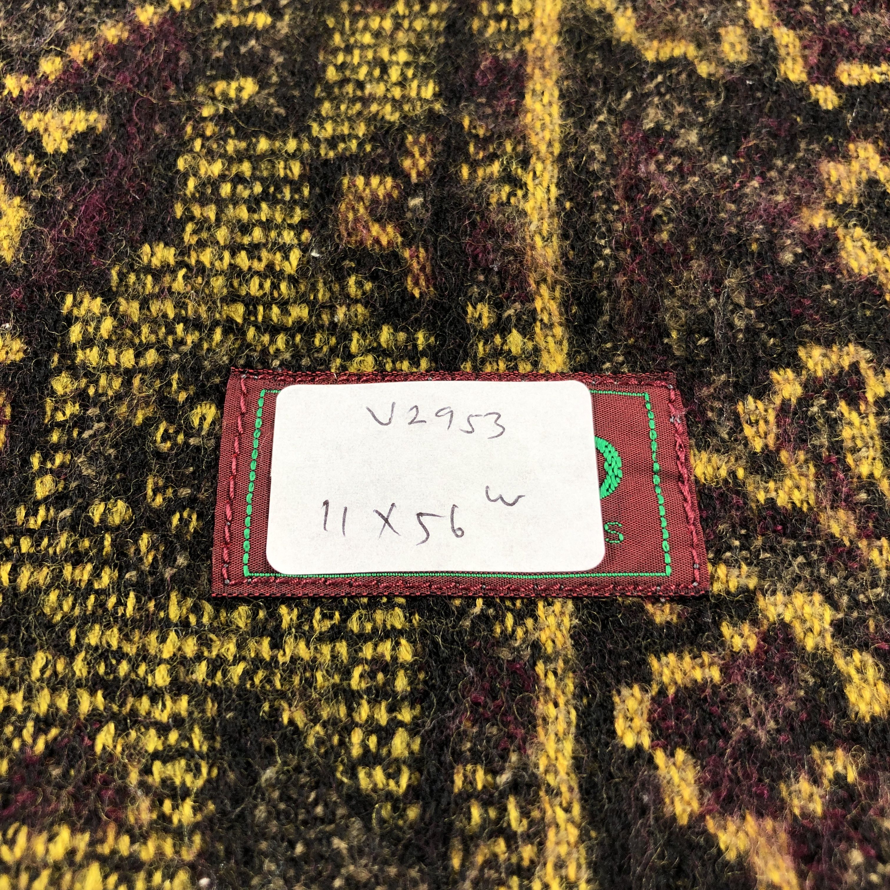 Kenzo Kenzo Floral Wool Scarf Muffler V2953 Size ONE SIZE - 5 Thumbnail