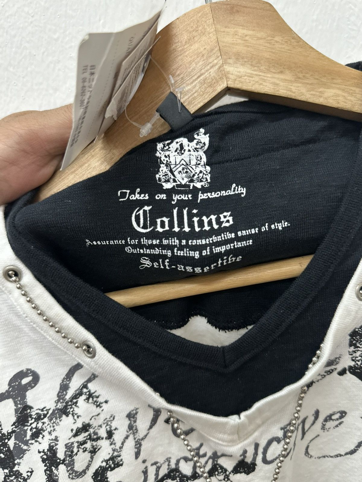If Six Was Nine Vkei Fashion “Collins” i6w9 Style Necklace Chrome Style Size US M / EU 48-50 / 2 - 5 Thumbnail