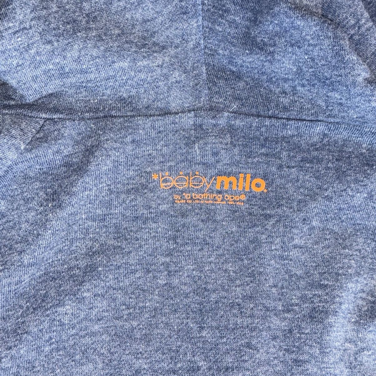 Bape × Nigo × Vintage OG Baby Milo Orange Logo Full Zip Up Hoodie Size US L / EU 52-54 / 3 - 5 Thumbnail