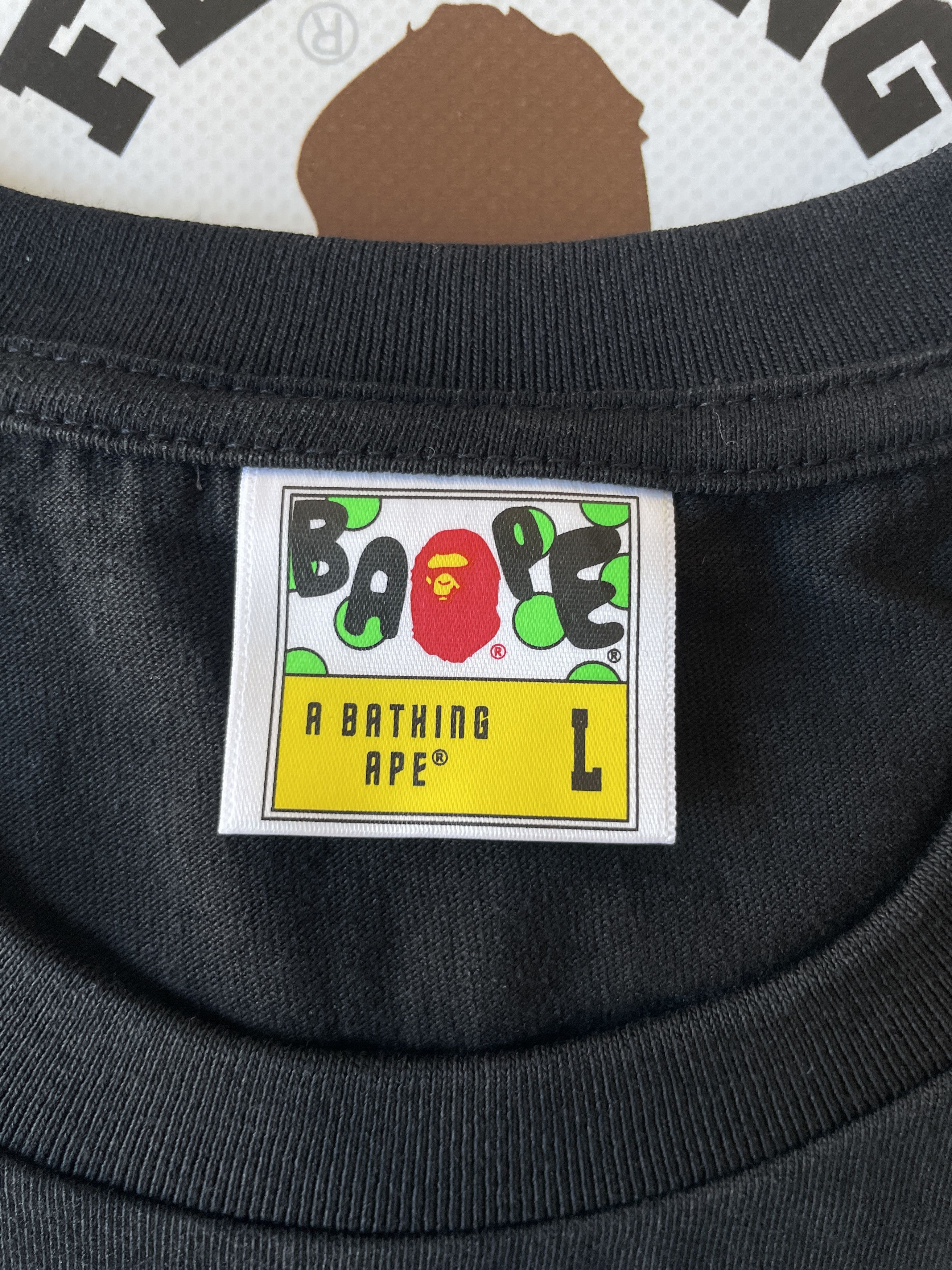 Bape BAPE FLAME APE HEAD TEE Size US L / EU 52-54 / 3 - 5 Thumbnail