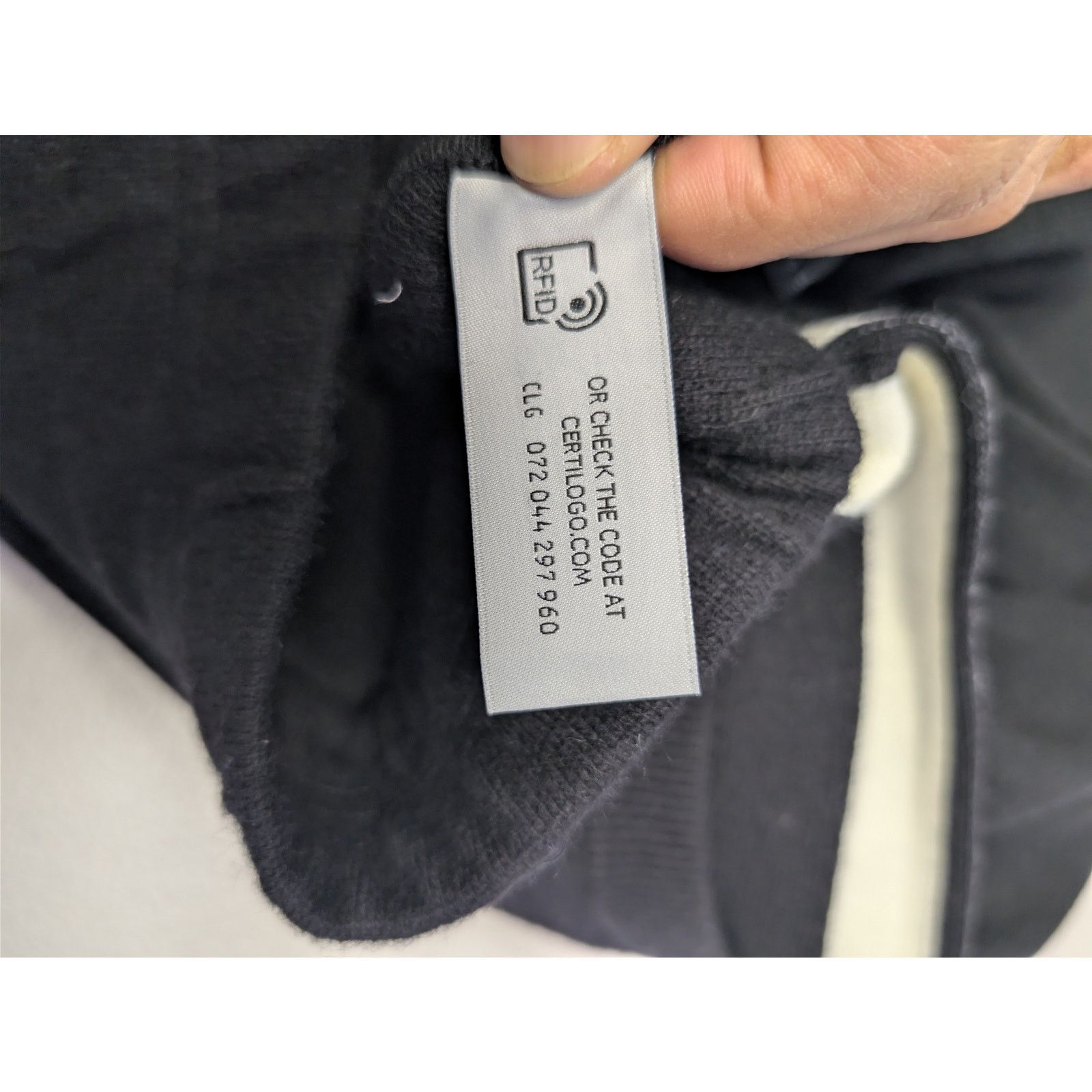 Palm Angels o1rshd1 Classic Logo Knit Track Pants in Black / Off White Size US 32 / EU 48 - 22 Thumbnail