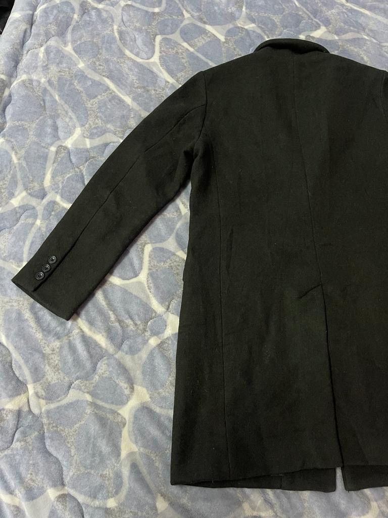 Tete Homme Issey Miyake by Tete Homme Wool Long Coat Size US M / EU 48-50 / 2 - 9 Thumbnail