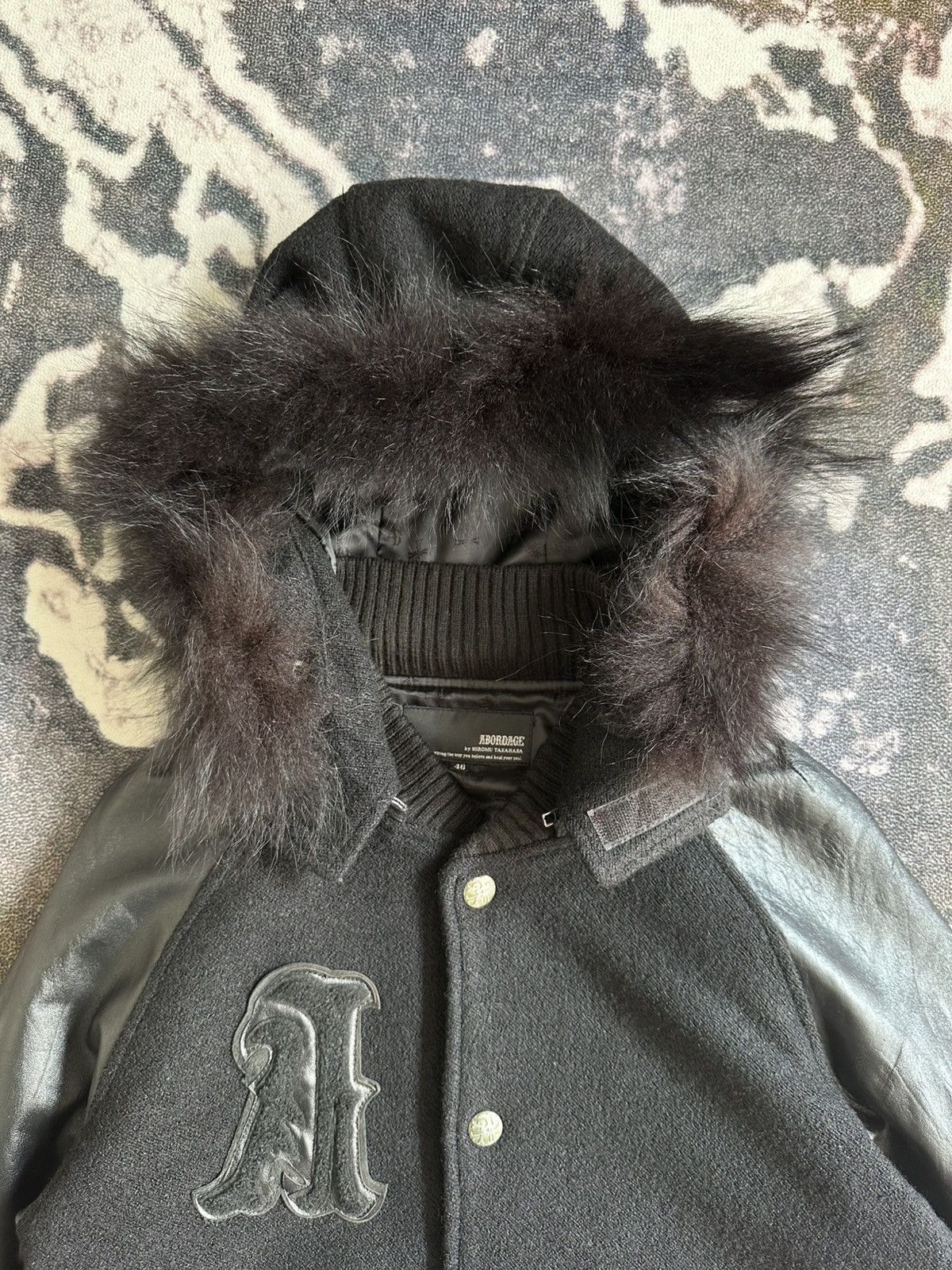 Roen 2013AW - ABORDAGE by Hiromu Takahara stadium leather jacket Size US M / EU 48-50 / 2 - 6 Thumbnail