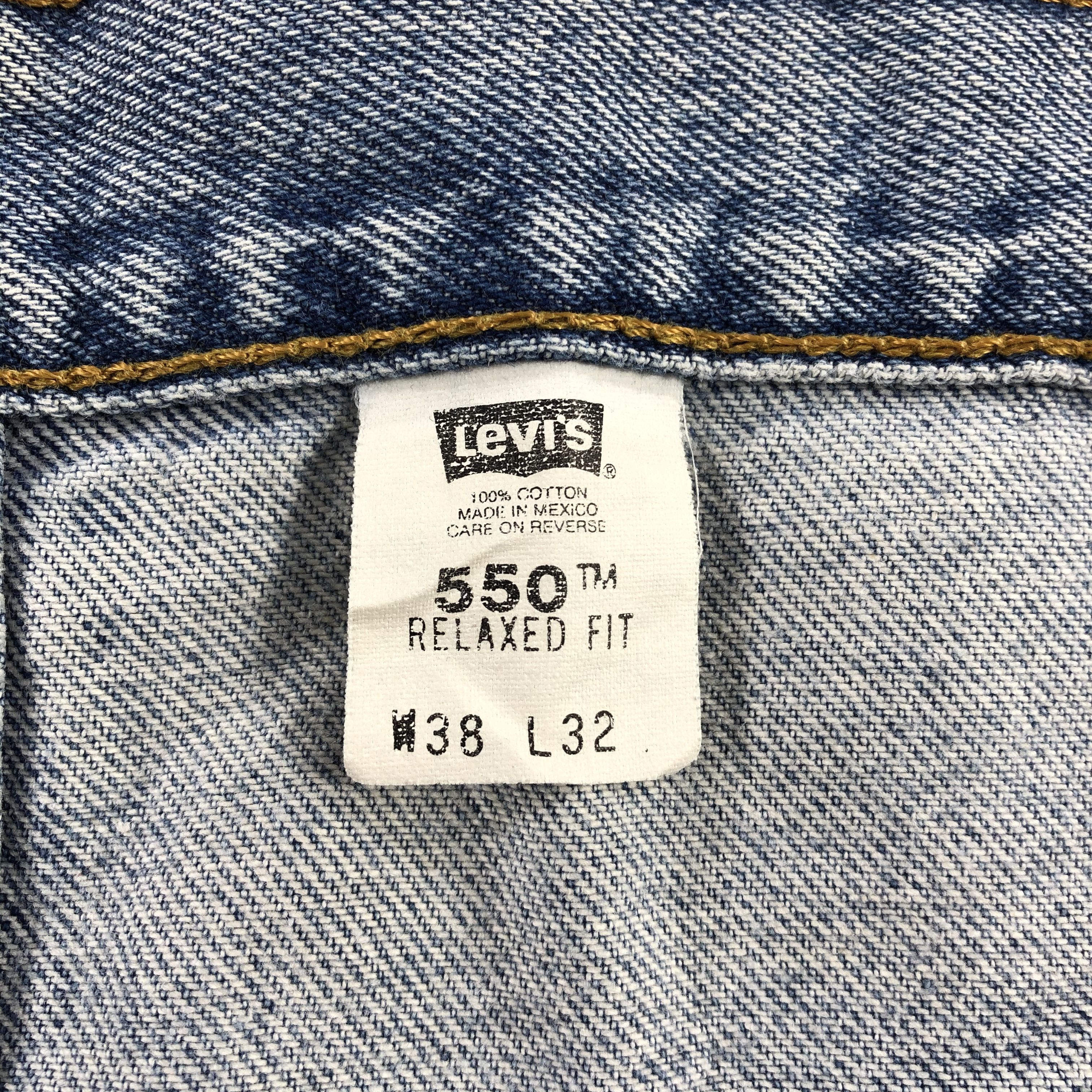Levi's × Vintage Vintage 90s Blue Wash Levis 550 Jeans-JM3108 Size US 36 / EU 52 - 13 Thumbnail