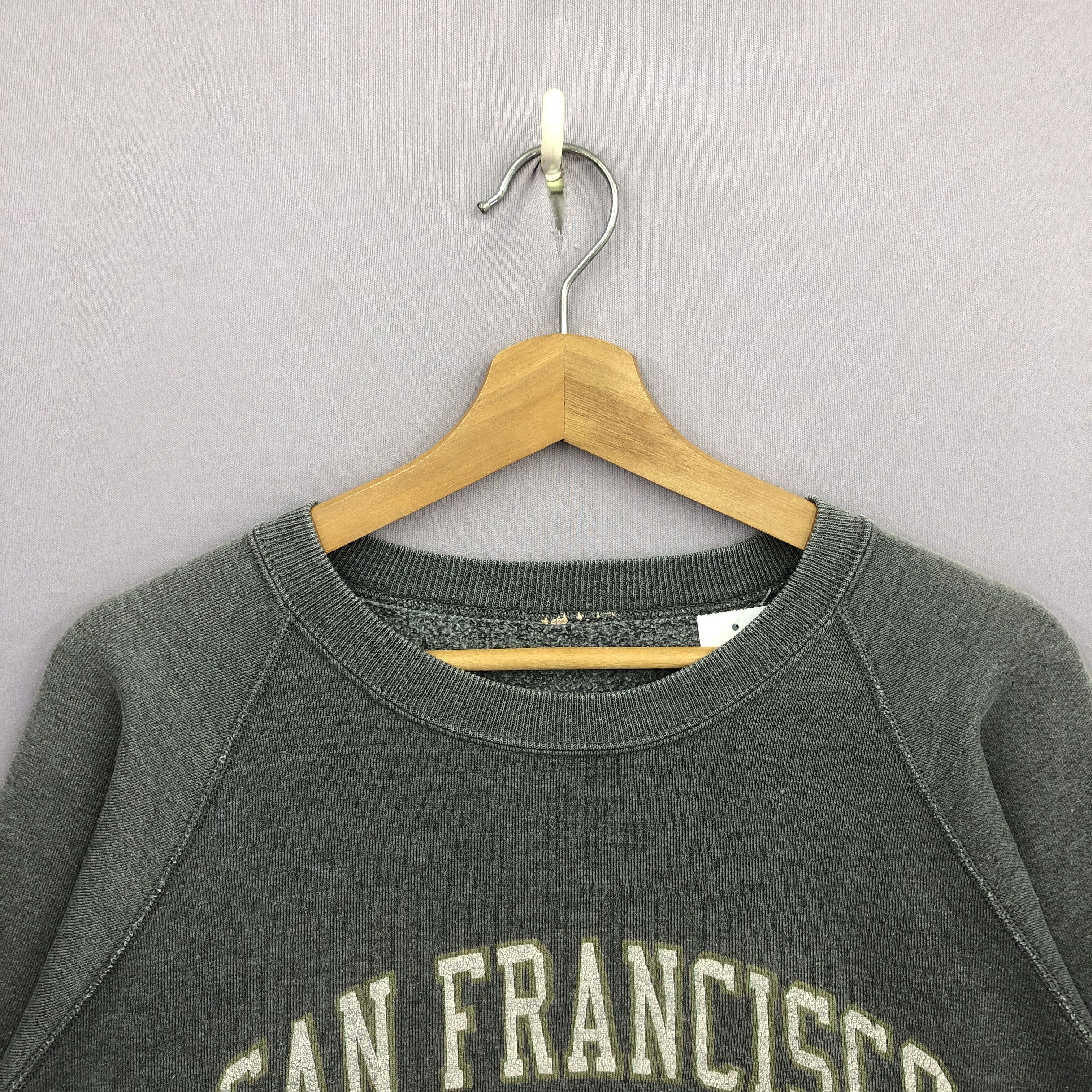 MLB Vintage San Francisco 49ers Sweater Faded Sweatshirt Jumper Size US L / EU 52-54 / 3 - 5 Thumbnail