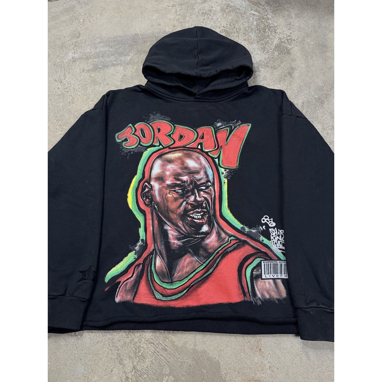 Barriers Barriers Michael Jordan Hoodie Black Used XXL Size US XXL / EU 58 / 5 - 1 Thumbnail