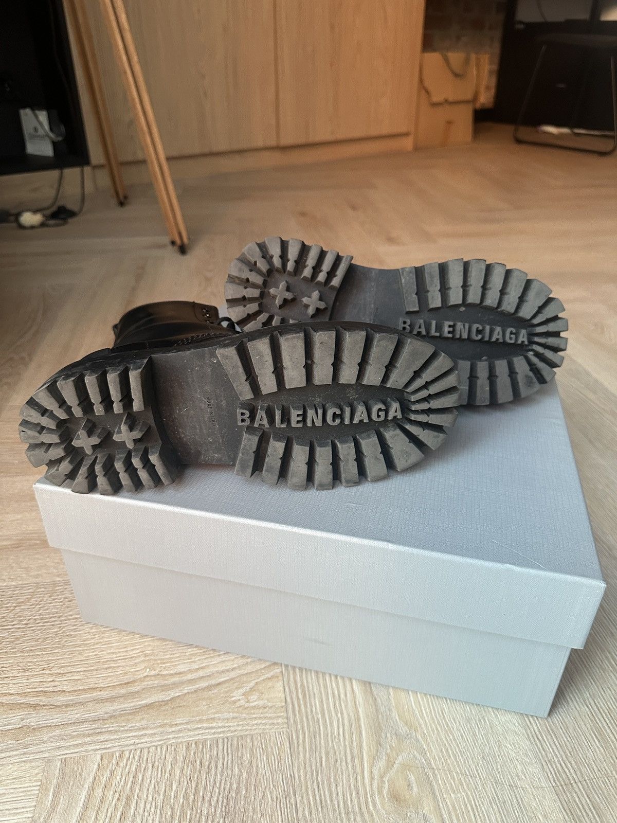 Balenciaga Balenciaga Strike Leather Boots Size US 7 / IT 37 - 5 Thumbnail