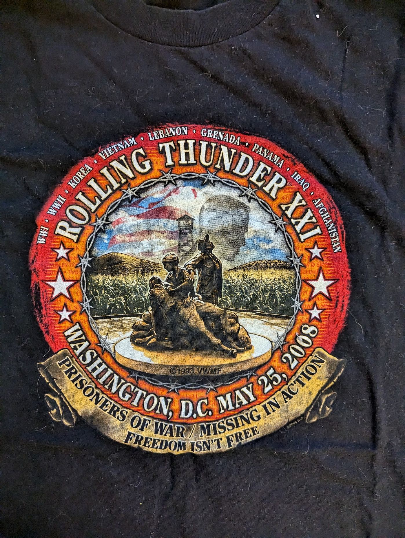 Harley Davidson Harley-Davidson Rolling Thunder XXI T-Shirt XL Size US XL / EU 56 / 4 - 2 Thumbnail