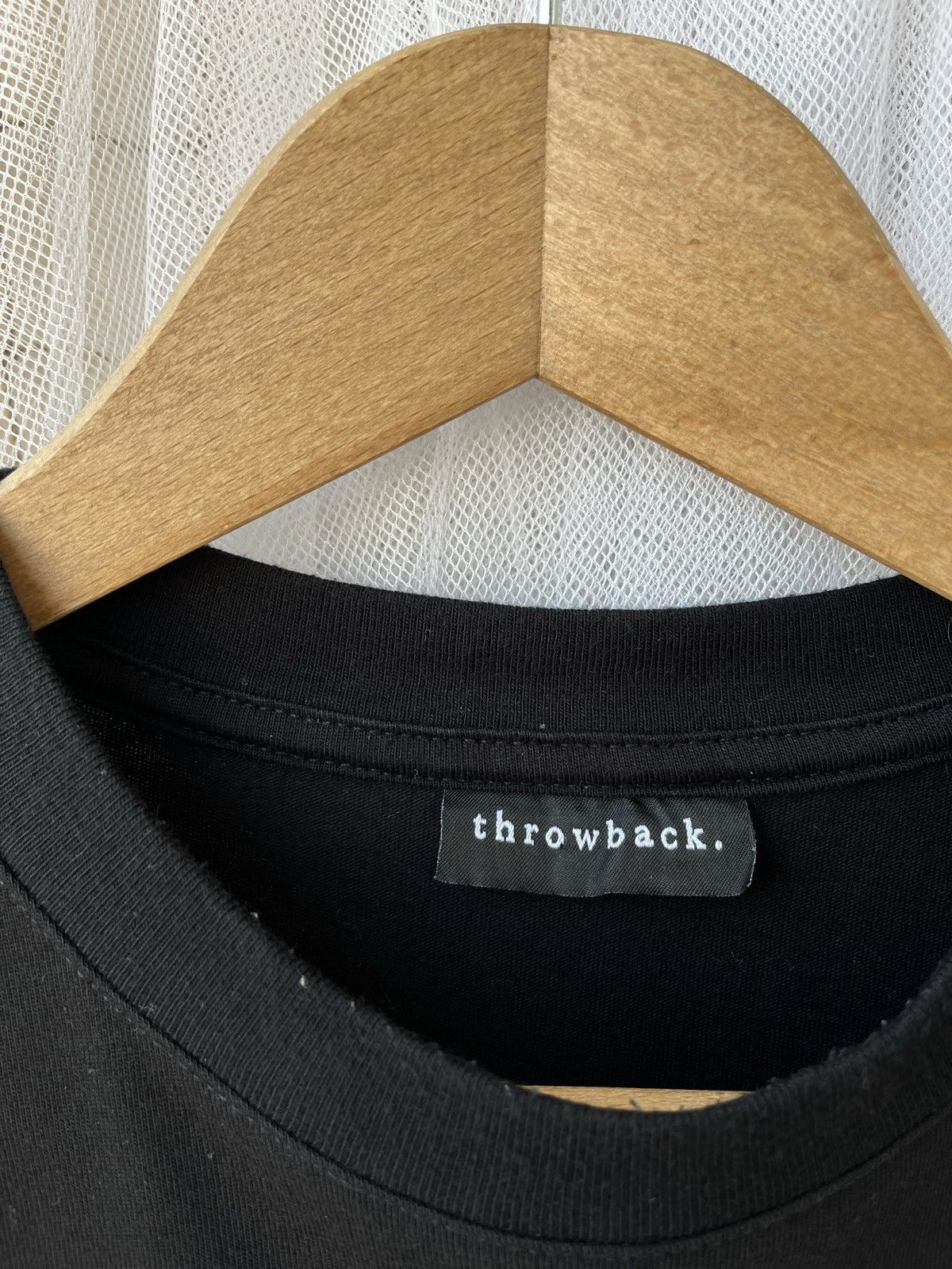 Pharrell Black t-shirt Throwback with Pharrell Williams, size L Size US L / EU 52-54 / 3 - 4 Thumbnail